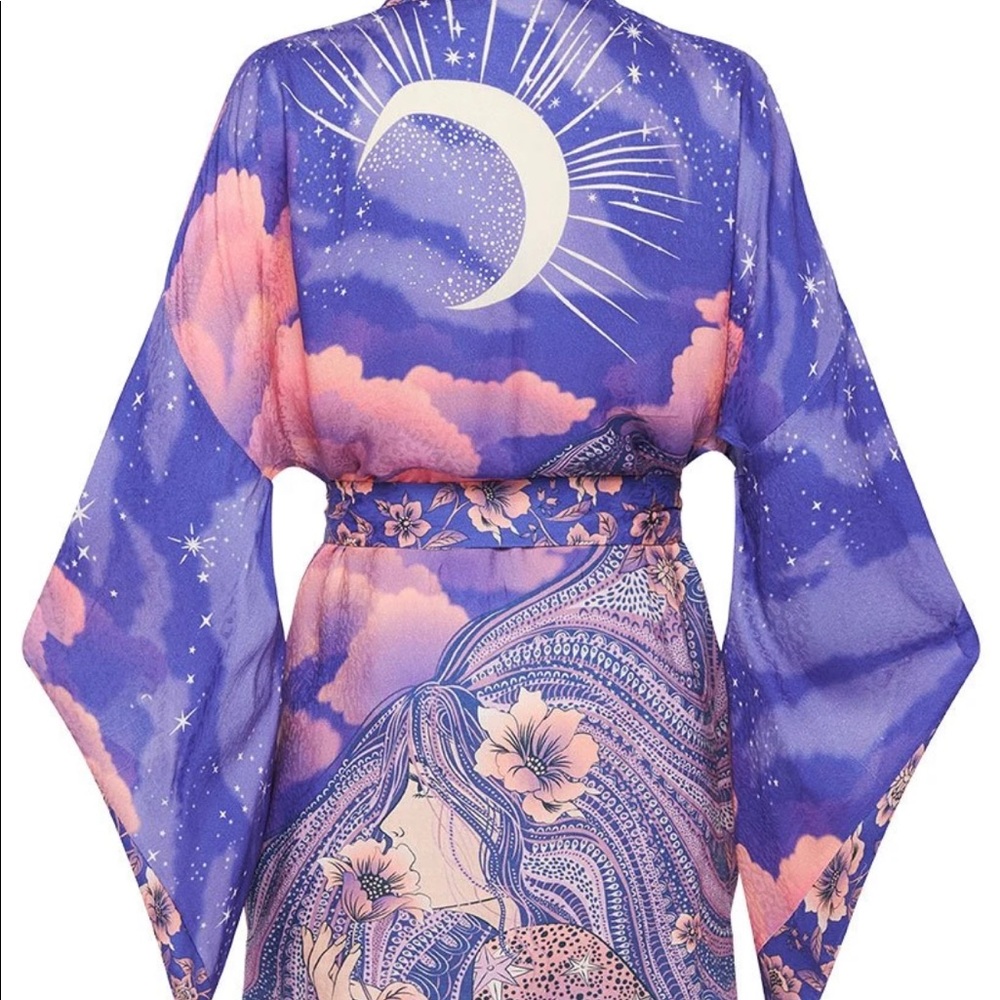 SPELL Luna short Robe - Picture 2 of 4